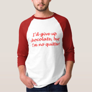 Chocolate Lover or Chocoholic T-shirt