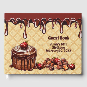 Chocolate lover's book, Chocolate cherry cake  Guest Book