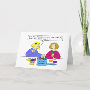 Chocolate Lovers, Candy and Sweets. Card