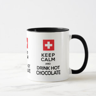 Chocolate Lover's Keep Calm Drink Hot Chocolate Mug