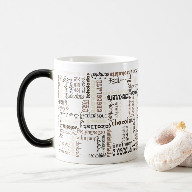Chocolate Magic Mug (With Donut)