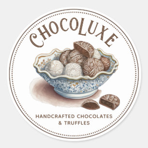Chocolate Maker Chocolatier Product Label 