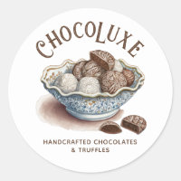 Chocolate Maker Chocolatier Product Label