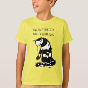 Chocolate makes the world a better place T-Shirt