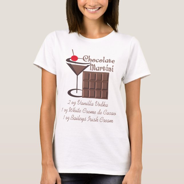Chocolate Martini T-Shirt (Front)