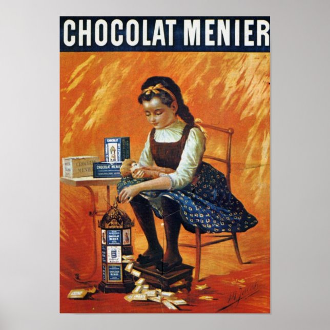 Chocolate Menier Poster (Front)
