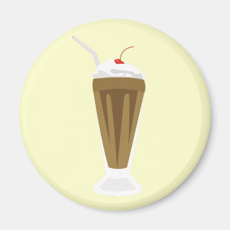 Chocolate Milkshake Magnet