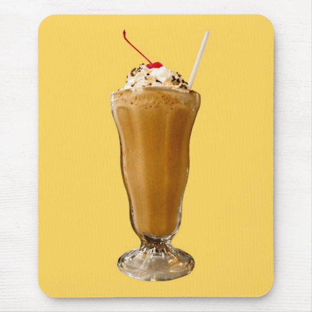 Chocolate Milkshake Mouse Pad (Front)
