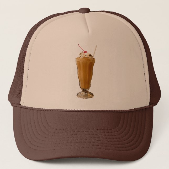 Chocolate Milkshake Trucker Hat (Front)