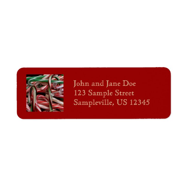 Chocolate Mint Candy Canes Holiday Festive (Front)