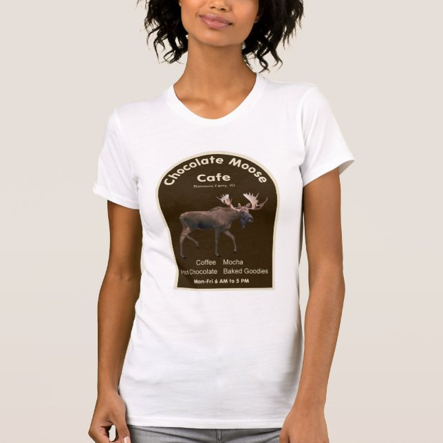 Chocolate Moose Cafe T-Shirt (Front)