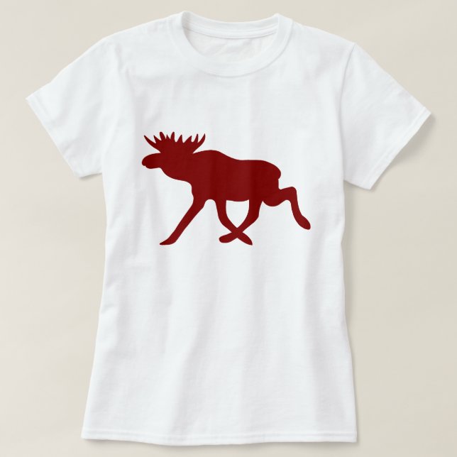 Chocolate Moose T-Shirt (Design Front)