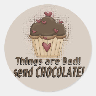 Chocolate Muffin Sticker