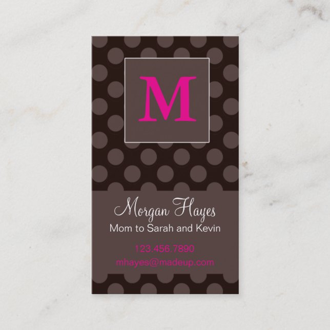 Chocolate Mummy Card (Front)