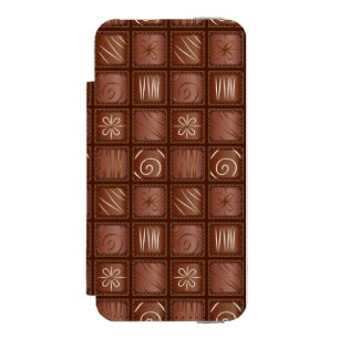 Chocolate Pattern Incipio Watson™ iPhone 5 Wallet Case