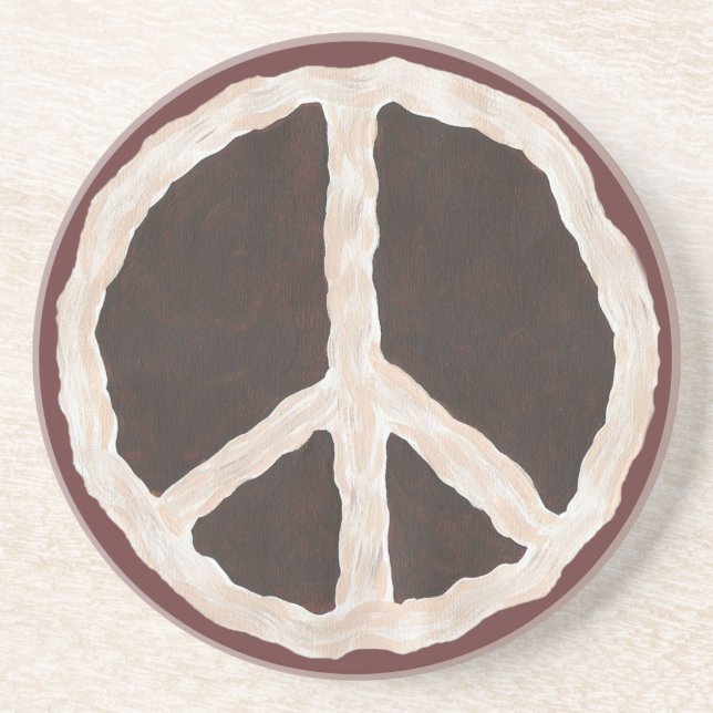Chocolate peace pie, whipped cream, coasters (Front)
