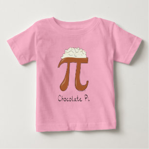 Chocolate Pi Cute Math Pi Day Kid's Baby T-Shirt