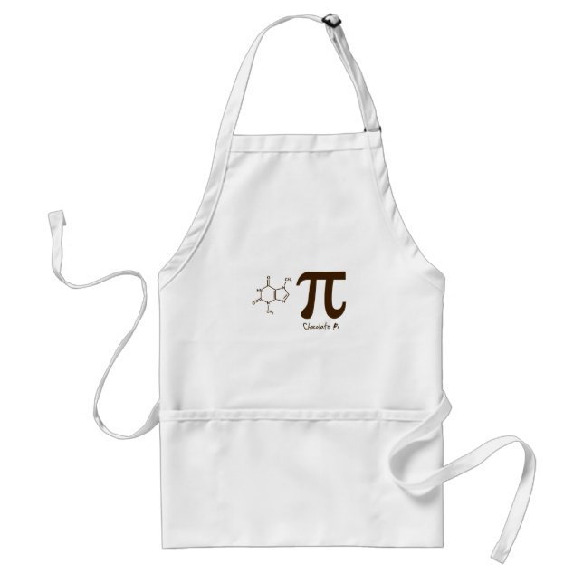 Chocolate Pi Day Apron (Front)