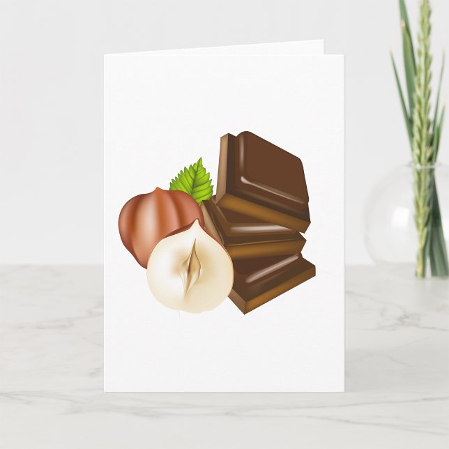 Chocolate Pieces Greeting Cards (Creator Uploaded)