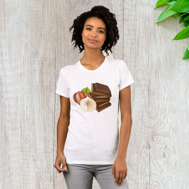 Chocolate Pieces Womens T-Shirt (Creator Uploaded)