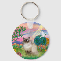 Chocolate Point Himalayan Cat -  Cloud Angel