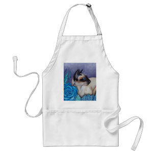 Chocolate Point Siamese Cat Standard Apron