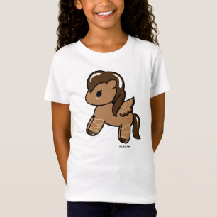 Chocolate Pony Girls' T-Shirt Dolce & Pony