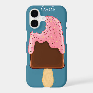 Chocolate Popsicle custom name phone cases
