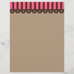 Chocolate Retro Letterhead