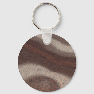 Chocolate Sand Key Ring