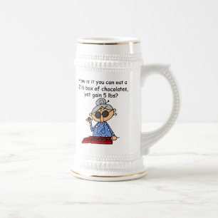 Chocolate Sense Beer Stein