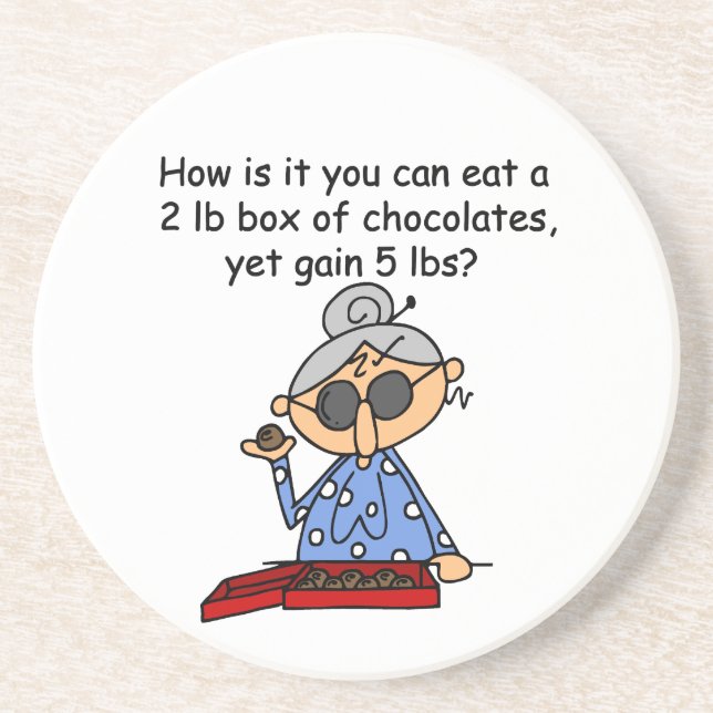 Chocolate Sense Coaster (Front)