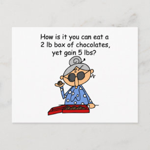 Chocolate Sense Postcard