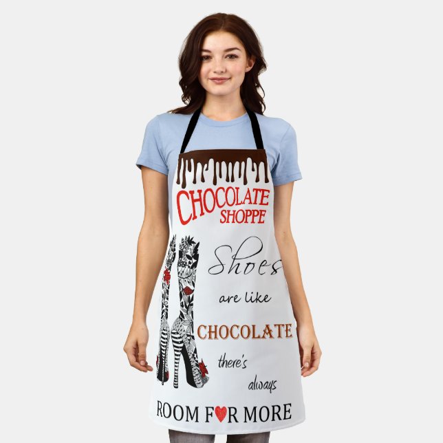 Chocolate Shoppe Apron (Worn)