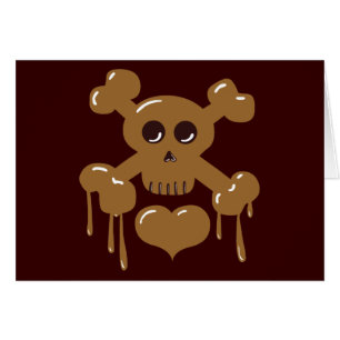 Chocolate Skull and Crossbones