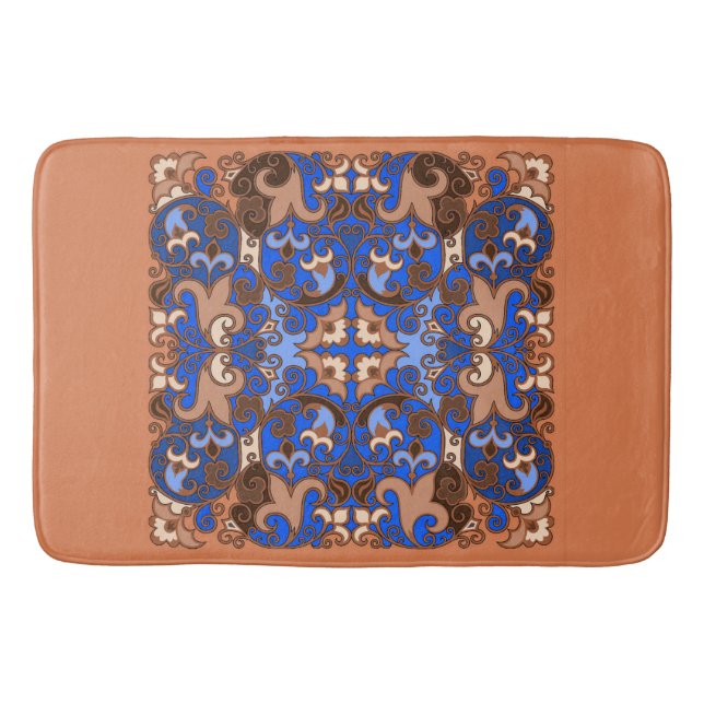 Chocolate Sky Bath Mat (Front)