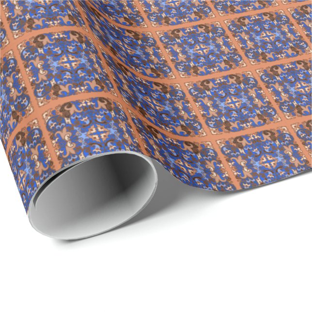 Chocolate Sky Wrapping Paper (Roll Corner)