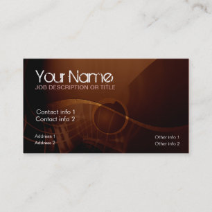 Chocolate Sounds Business Card