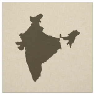 Chocolate Spice Moods India Fabric