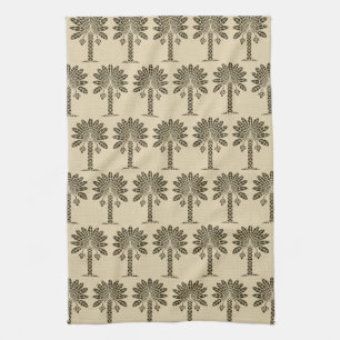Chocolate Spice Moods Palm Tea Towel