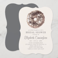 Chocolate Sprinkle Doughnuts and a Bridal Shower