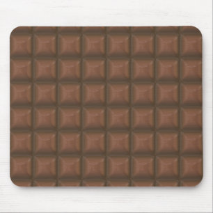 chocolate squares mouse pad