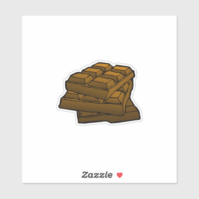 Chocolate Sticker (Sheet)