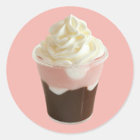 Chocolate, Strawberry, and Vanilla Dessert