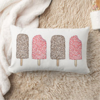 Chocolate Strawberry Eclair Ice Cream Popsicles