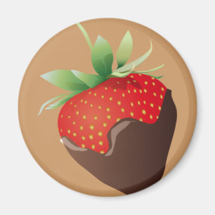 Chocolate Strawberry Magnet