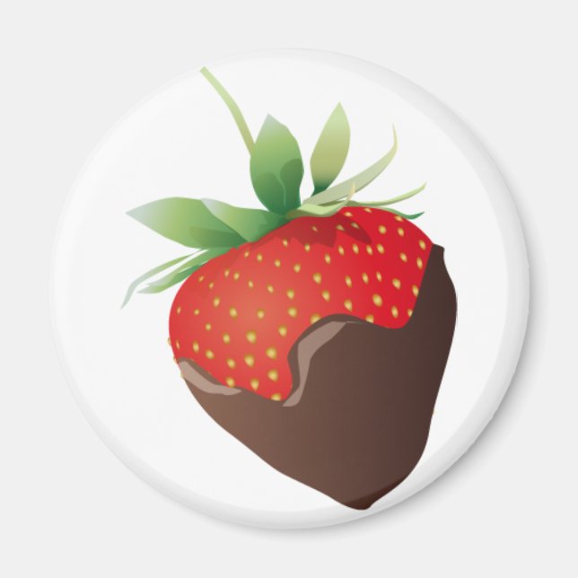 Chocolate Strawberry Magnet (Front)