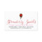 chocolate strawberry swirls business card
