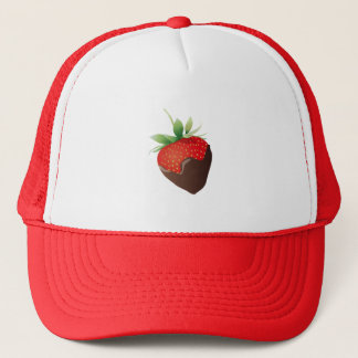 Chocolate Strawberry Trucker Hat