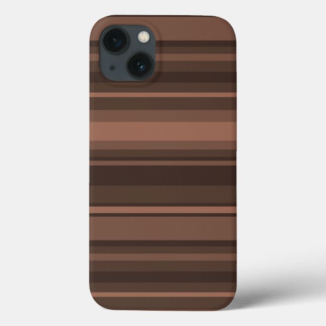 Chocolate stripes Case-Mate iPhone case (Back)